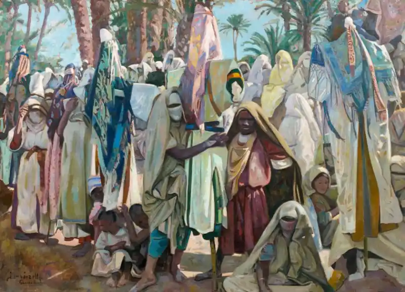 Jacques MAJORELLE 1886 - 1962 Les Allamattes, Marrakech