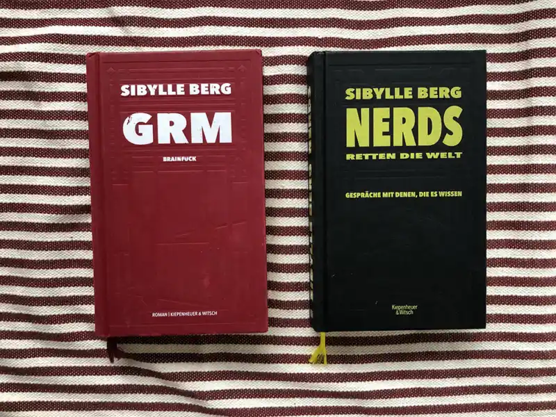 „GRM - BRAINFUCK“ und "NERDS - RETTEN DIE WELT" von Sibylle Berg