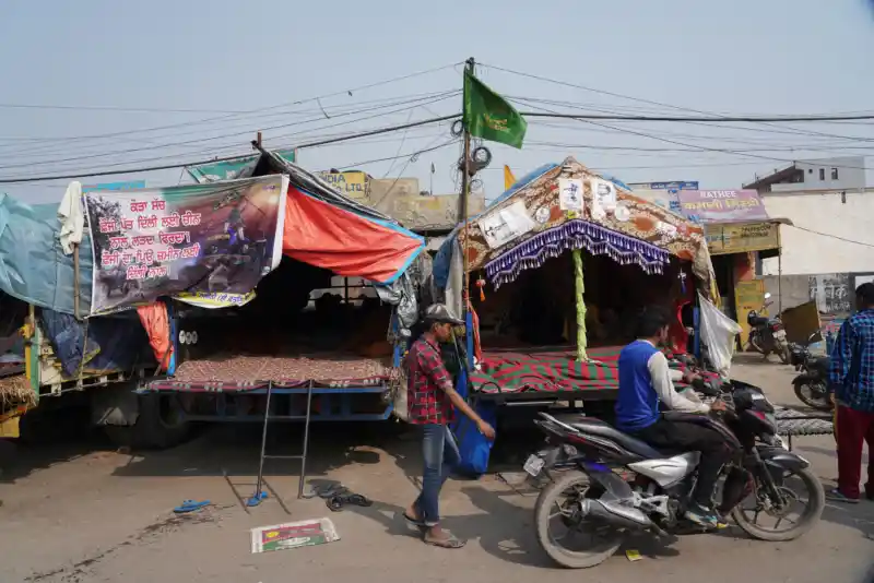 Farmers-Proteste, Delhi, Indien, 2020–2021