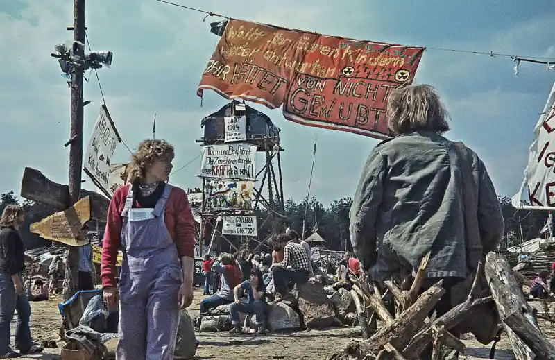 Republik Freies Wendland, Gorleben, Deutschland, 1980